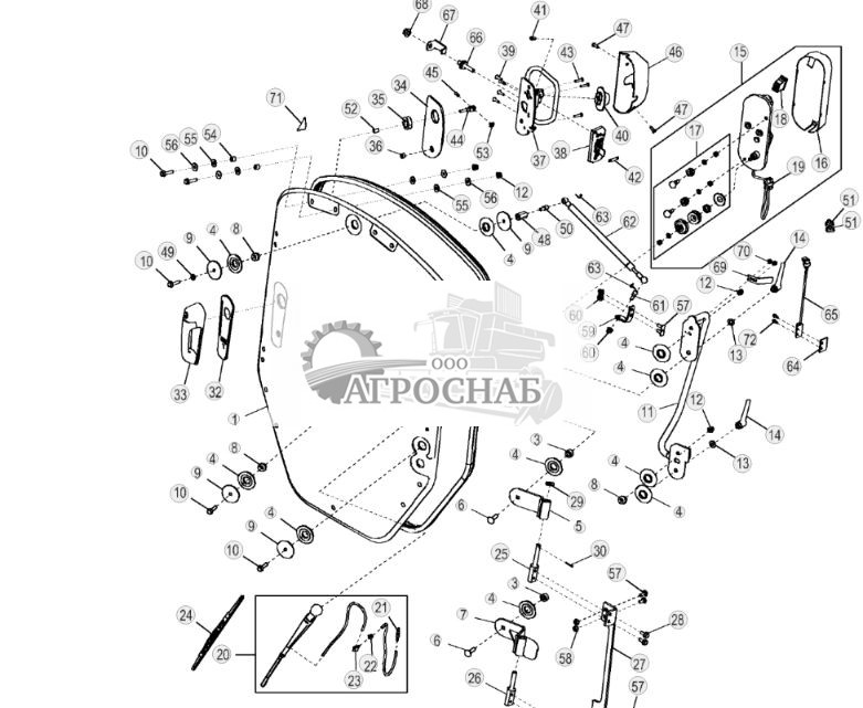 Дверь кабины ( - 269401) - ST1808 249.jpg